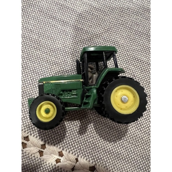 Ertl John Deere Die Cast John Deer Bull Dozer, John Deere 4 WD Tractor, EUC, Toy - Picture 2 of 9